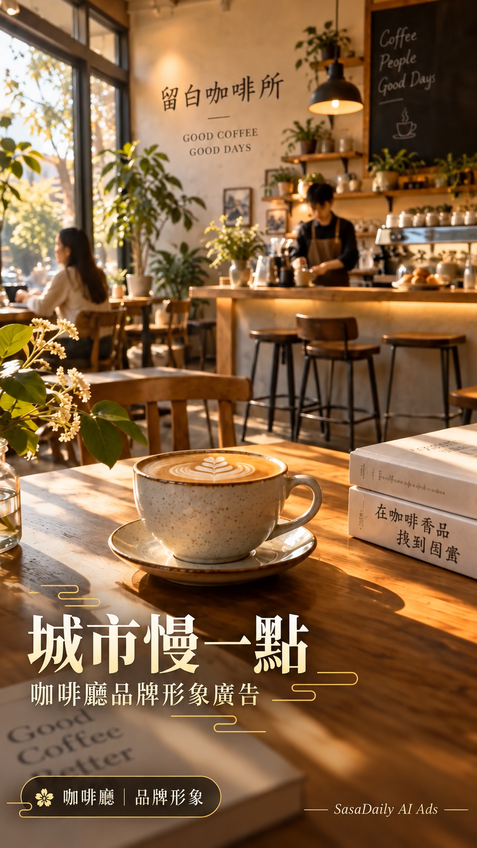 Slow Down the City | Café Brand Ad