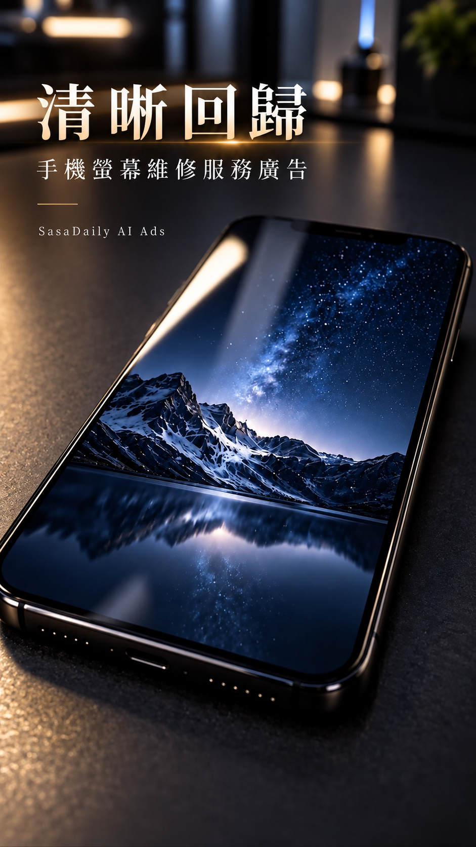 Clear Again | Mobile Screen Repair Service Ad