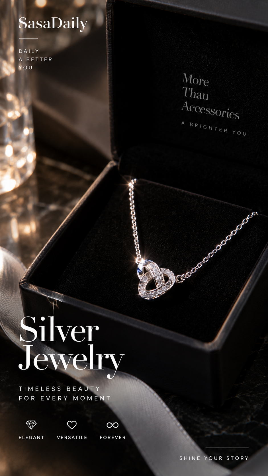 Everyday Shine | Silver Jewelry Brand Ad