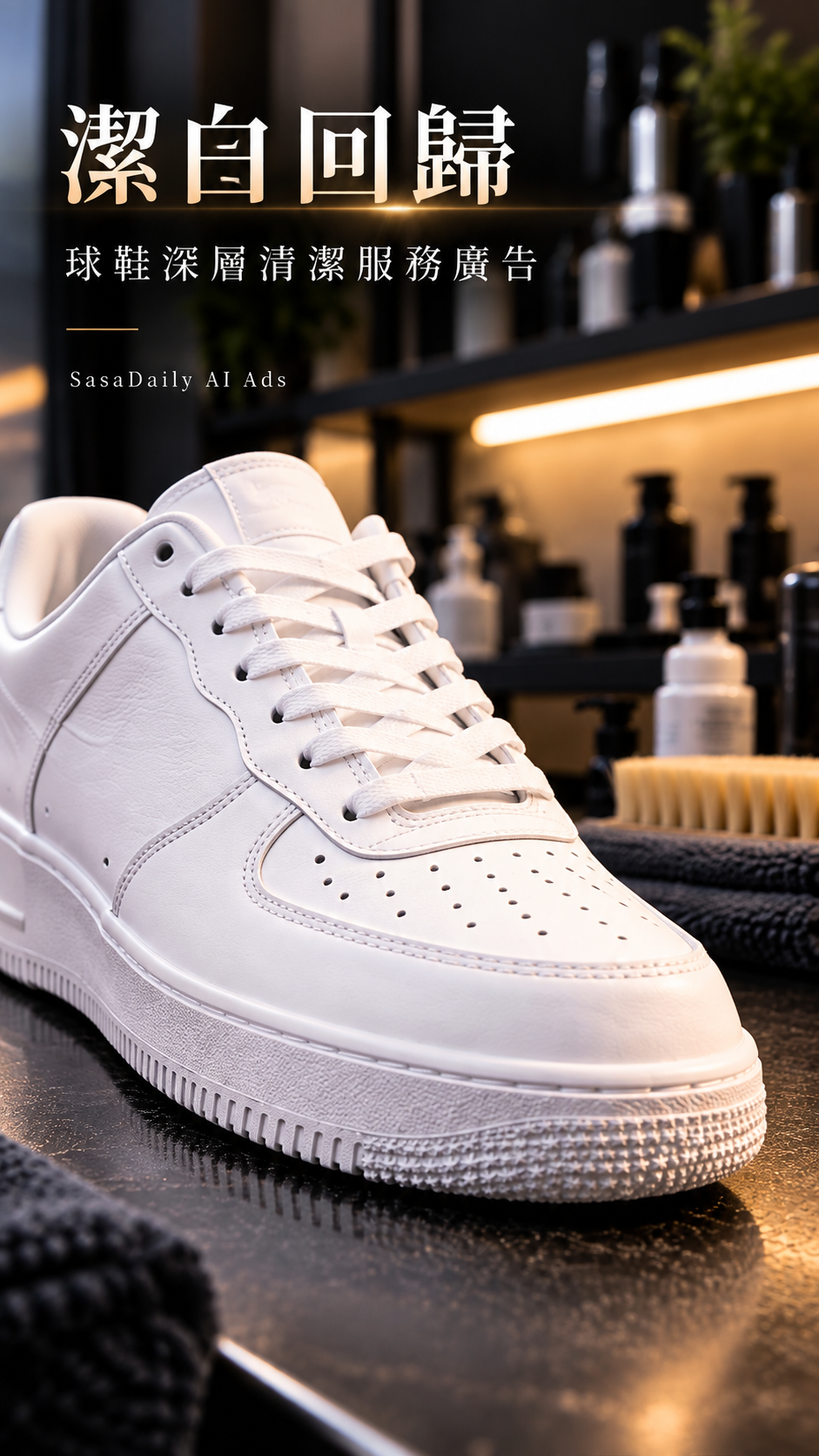 Clean Again | Sneaker Deep Cleaning Service Ad